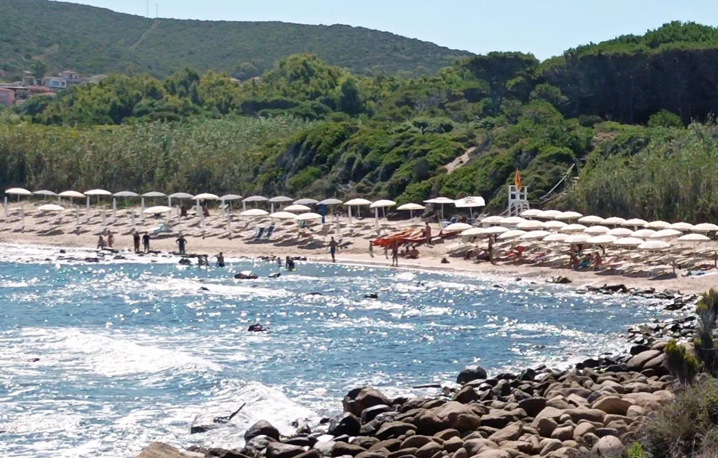 דירה איזולה רוסה Gli Oleandri Di Calarossa - 5M Walk To The Beach