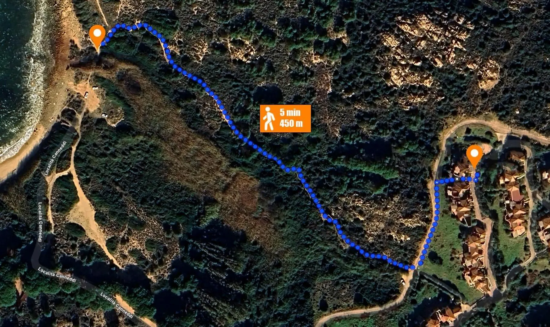 דירה איזולה רוסה Gli Oleandri Di Calarossa - 5M Walk To The Beach